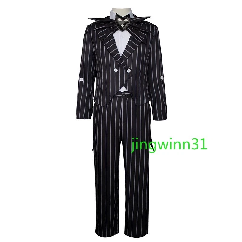 The Nightmare Before Christmas Sally Jack Skellington Costume Suit Adult Unisex - Image 2 of 4