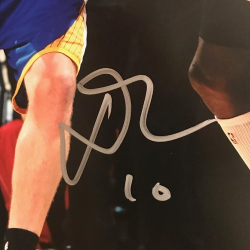 David Lee Signed 8x10 Photo Warriors - NBA Champion - PSA/DNA Authentication - Picture 2 of 4