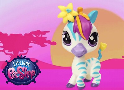 Hasbro Littlest Pet Shop Special Edition Zinnia Gardner Zebra
