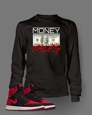 Money Talks Graphic Tee Mens Big & Tall Streetwear Sneaker Match Shirt