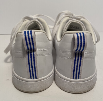 adidas White Sneakers with Black Stripes - Men\'s Low-Top Trainers, Sz.11 Adidas Men main image 2