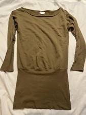 lovers and friends madison sweatshirt dress s army green