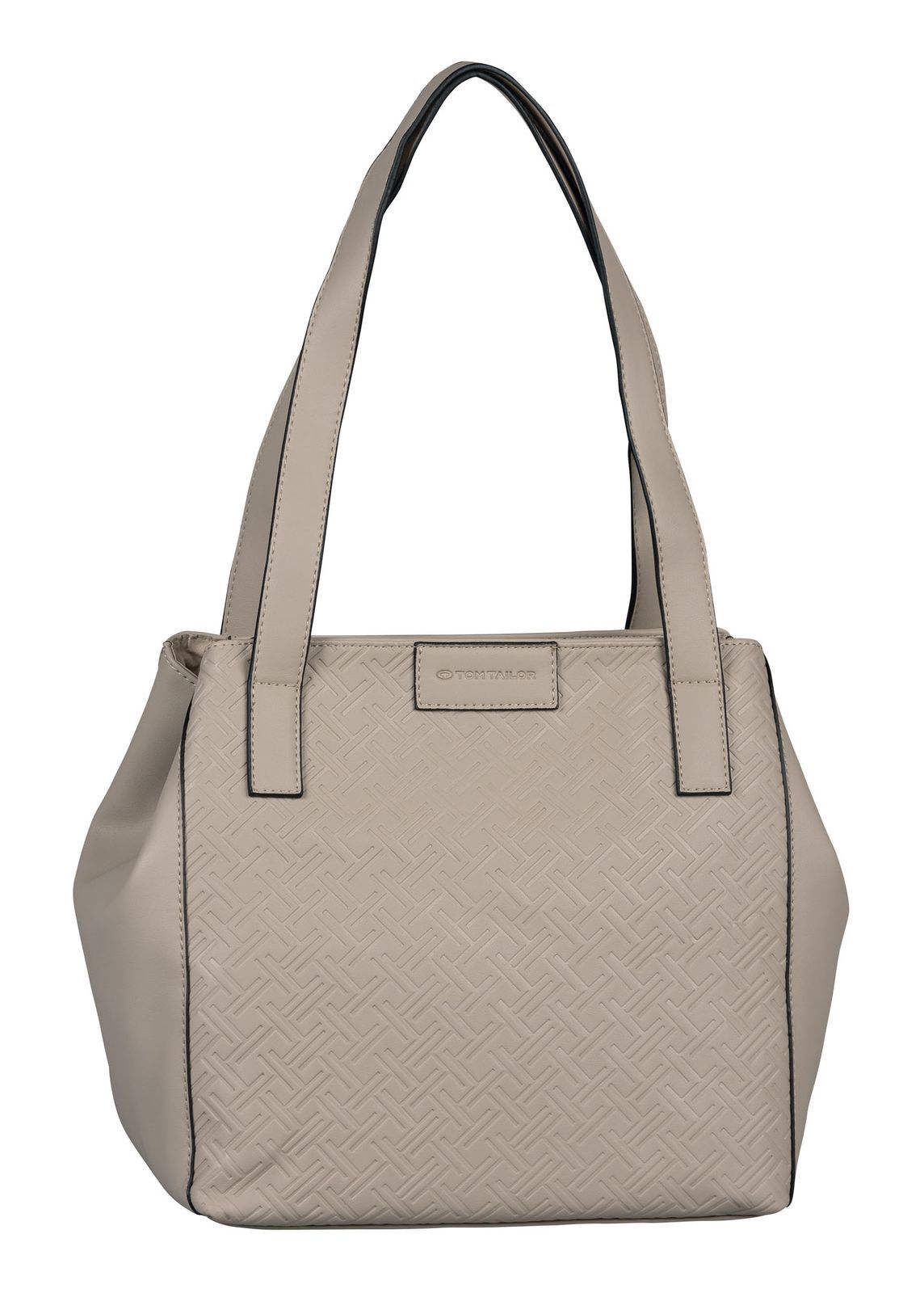 TOM TAILOR shopper bag Mirenda Zip Shopper L Taupe