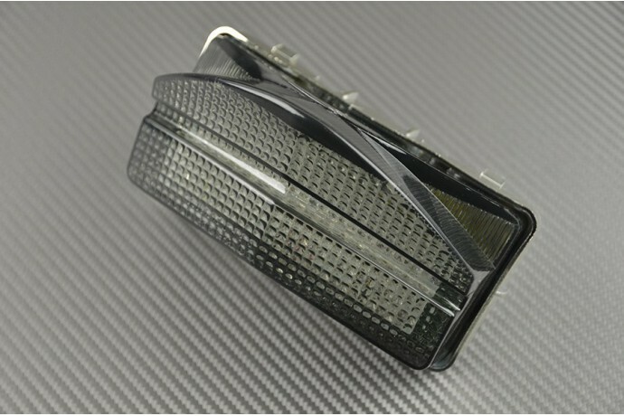 Feu stop LED teinté de haute précision pour Honda CBR 600 FS 2001-2002