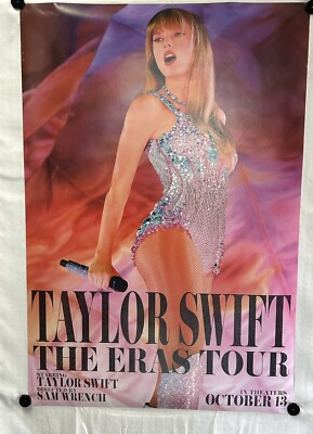 Taylor Swift Eras Tour Official Original Movie Poster 27X40 DS