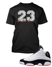 23 Graphic Sneaker Sport Tee Shirt Match J13 He Got Game Big Tall Pro Club Shaka