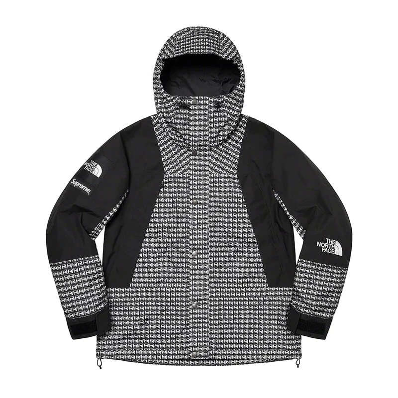 Supreme x The North Face   Veste de montagne cloutée   Noir   Petit   