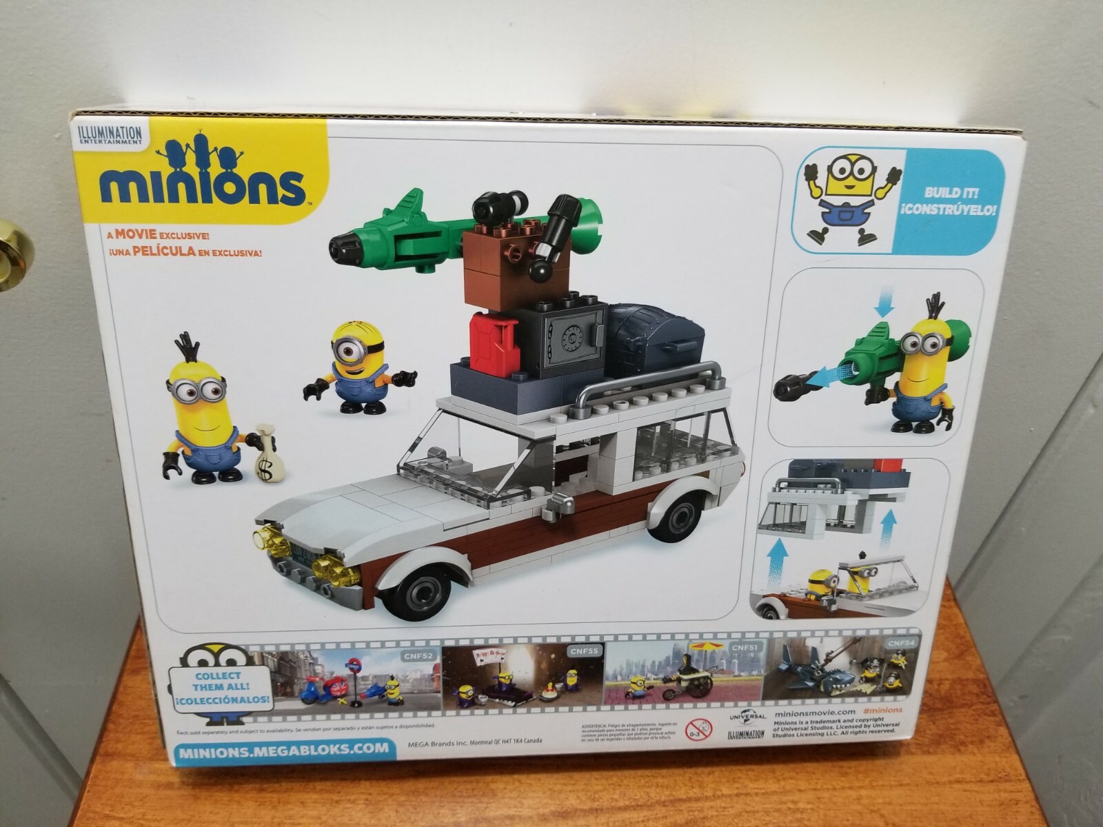 mega bloks minions station wagon getaway