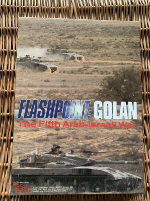 Flashpoint Golan von Victory Games (Unterteilung von Avalon Hill) Spiel UNGELOCHT