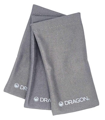**3 PACK** AUTHENTIC & NEW - DRAGON - GREY - CANVAS SUNGLASSES POUCH