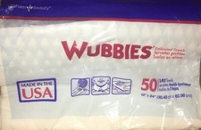 Graham Beauty WUBBIES Embossed 2 Ply Disposable Salon Towels 1 Pack Of 50