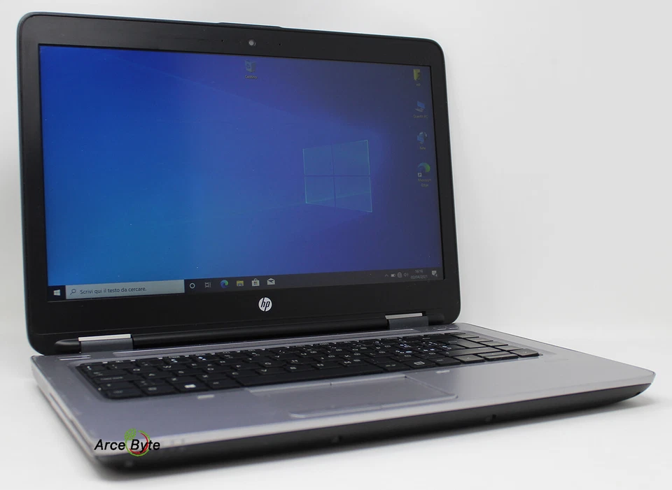 NOTEBOOK HP PROBOOK 645 G2 14" PC PORTATILE AMD PRO A8 SSD128GB RAM8GB GRADO B 4 - Immagine 3 di 4
