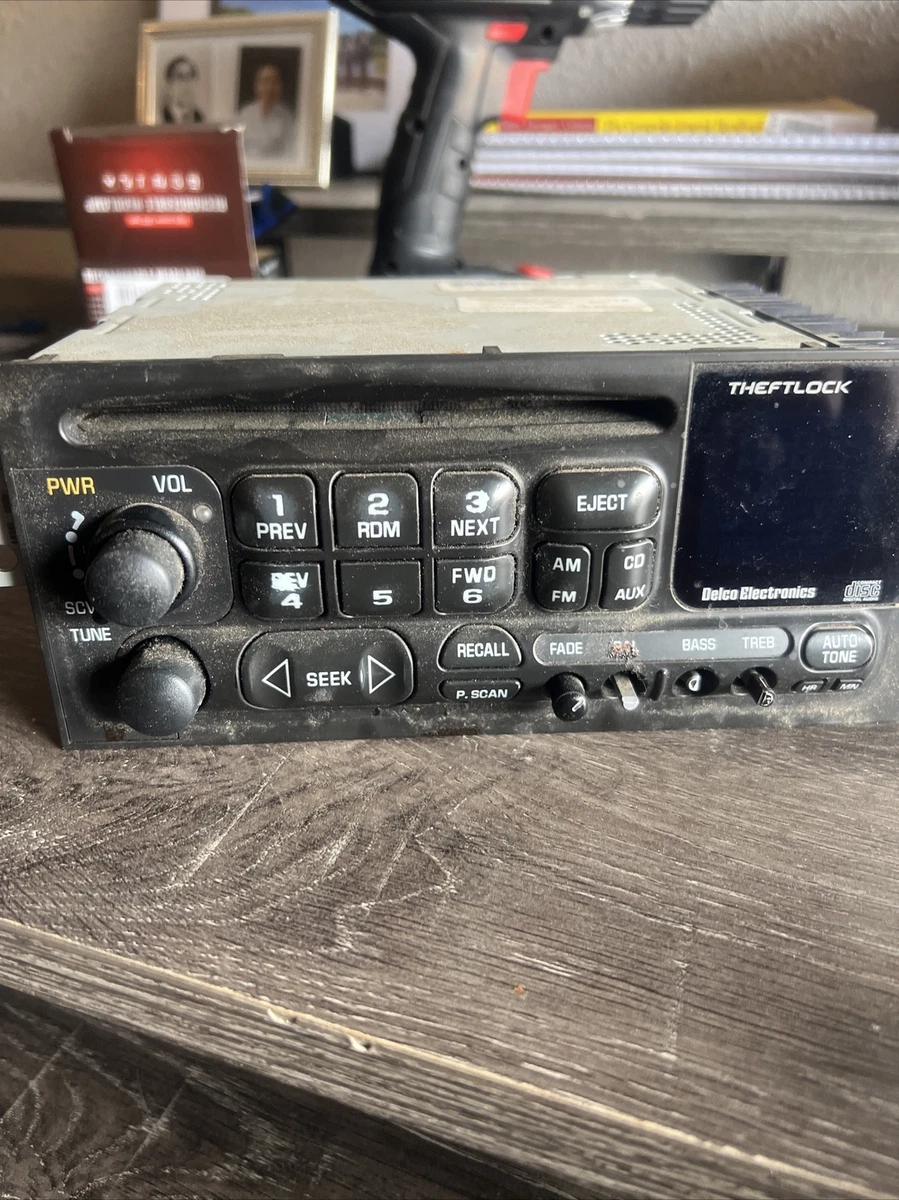 95-02 Delco Gm Factory Radio Model 09383045 | eBay