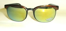 Vintage 90's Square Shape Crylon Sport Sunglasses 2 Tone/Orange M 