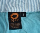 Ojai Cropped Beach Pants Women’s Size 4 Khaki Sky Blue NWT Lightweight — photo 5