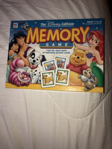 Memory Game 2002 The Disney Edition Classic Matching Magically Fun