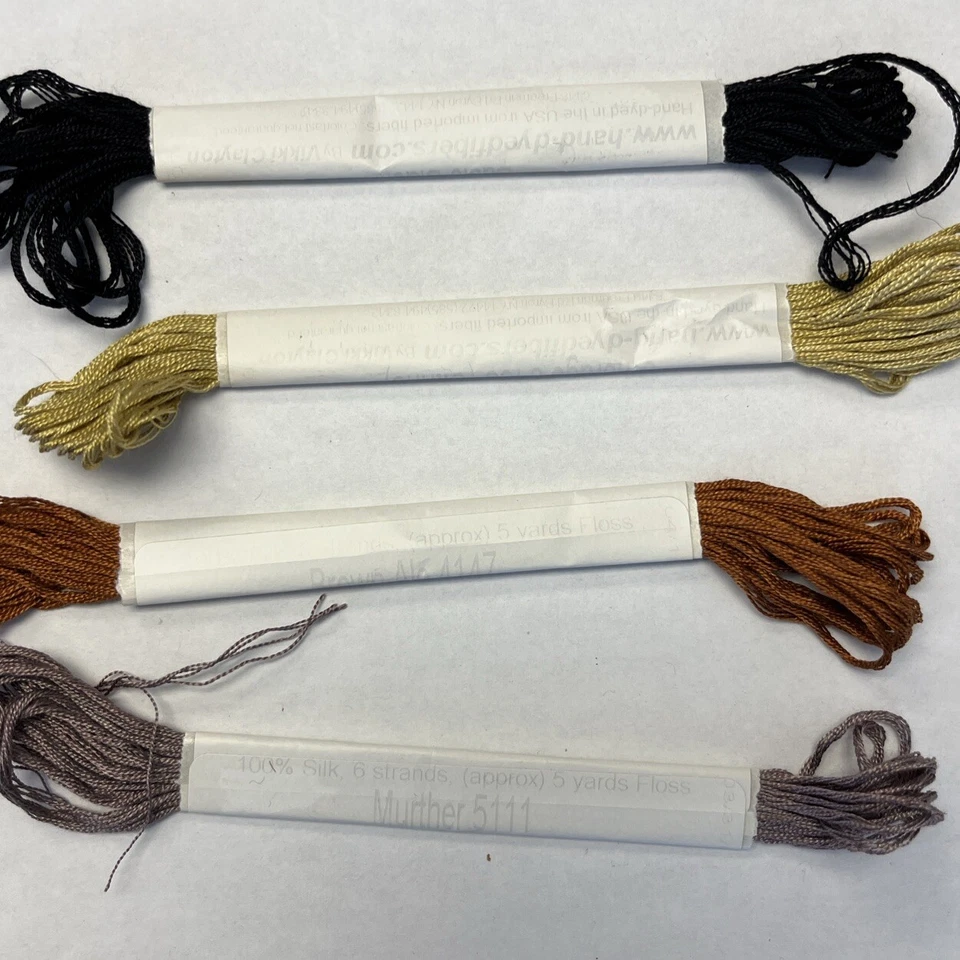 Silks From Vikki Clayton New And Used Lot Of 16 Skeins - Image 2 of 4