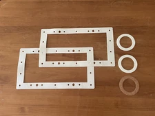 ABOVE GROUND POOL WIDE MOUTH SKIMMER & RETURN GASKET KIT HYDROTOOLS FREE SHIP