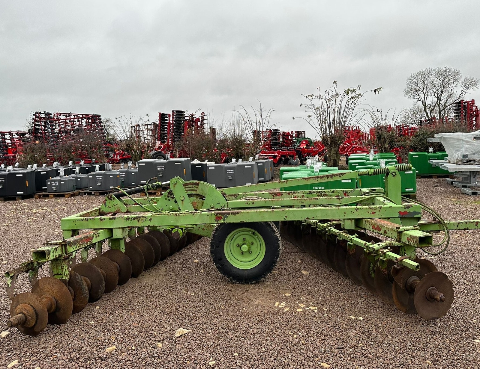 DOWDESWELL PETTIT 12ft (3.6 metre) Rigid Offset Disc Harrows eBay