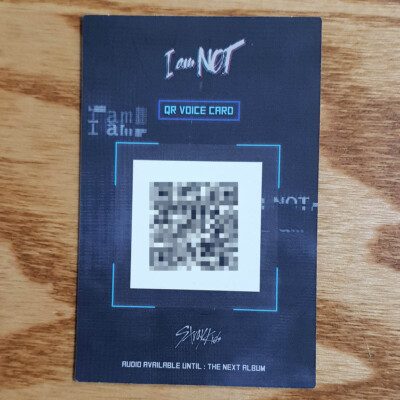 Changbin Official Photocard Stray Kids 1st Mini Album I am Not