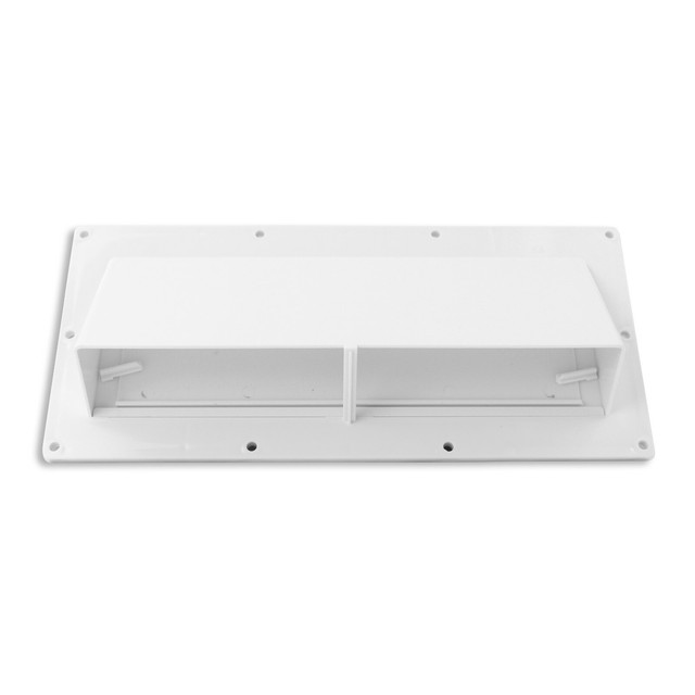 Exterior RV Stove Range Hood Vent White with flapper MOBILE HOME