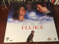 Laserdisc FLUKE 1995 Matthew Modine Nancy Travis Deluxe Letter-Box Edition LD