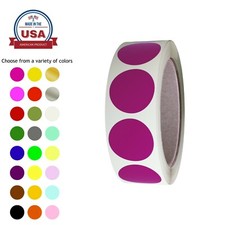 Royal Green Color-Coding Labels 1.25 Inch 3cm or 30mm Dot Stickers on a Roll