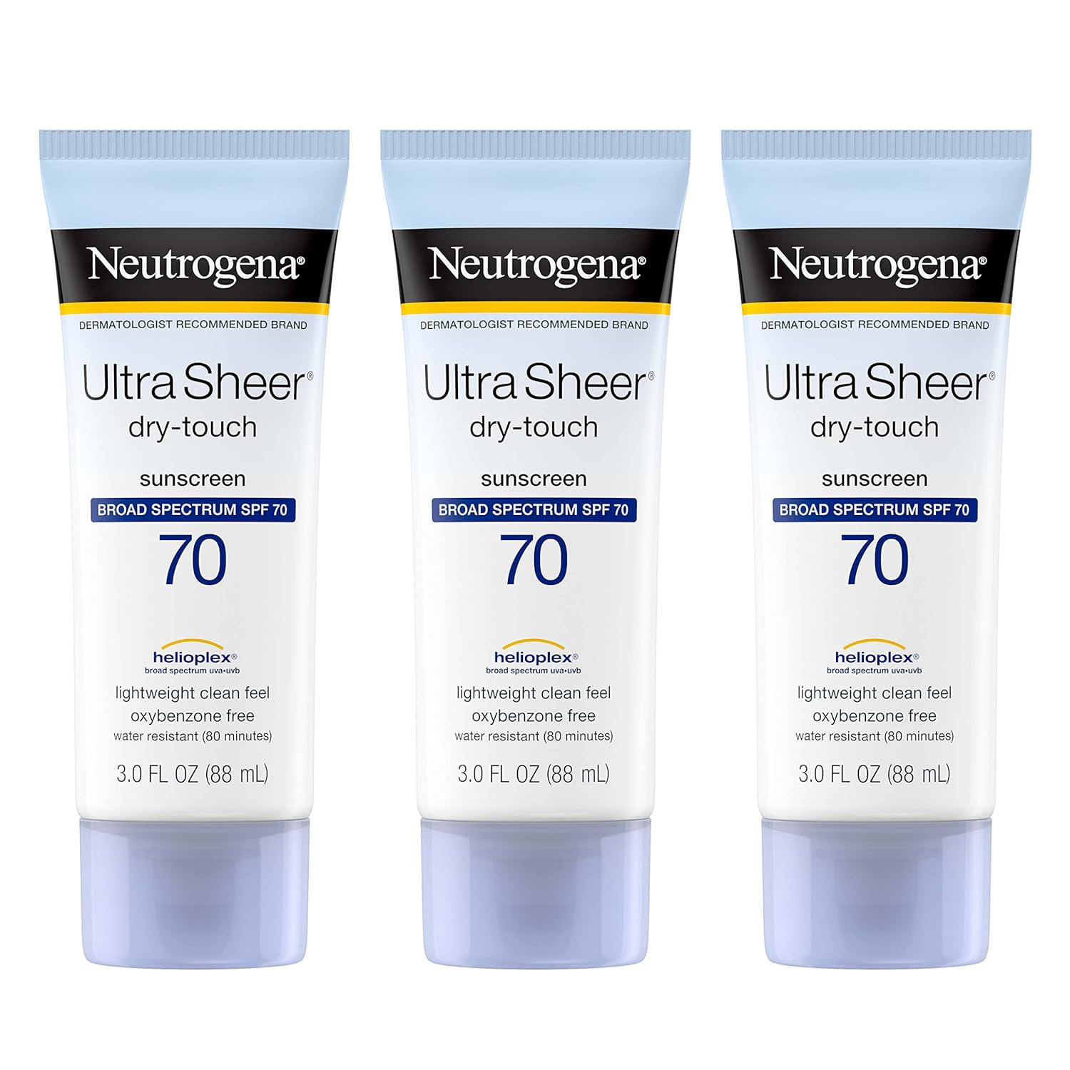 Ultra Sheer Dry-Touch Water-Resistant Non-Greasy Broad Spectrum Sunscreen Lotion SPF 100+
