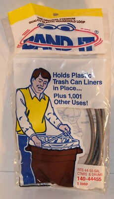 ONE Band-It  44-55 Gallon Band-It Elastic Trash Bag Loop - Furniture  Cover WOW!