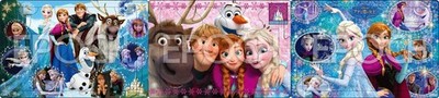 Epoch Apollo'S Step Panorama Puzzle, Disney Frozen, 18/24/32 Pieces, 24-179, 3 _