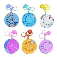 Nostalgic Hand Turn Noise Maker Anxiety Relief Plaything Multicolor Phone