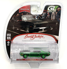 Greenlight Barrett Jackson 1970 Plymouth Cuda Aar Green Chrome Chase 164