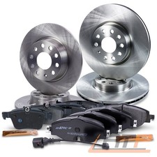BREMSSCHEIBEN + BREMSBELÄGE VORNE + HINTEN FÜR SKODA KAROQ VW GOLF TOURAN T-ROC BREMSSCHEIBEN + BREMSBELÄGE VORNE + HINTEN FÜR SKODA KAROQ VW GOLF TOURAN T-ROC