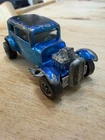 vintage Mattel Hot Wheels 1968 32 Ford Vicky - metallic blue redline