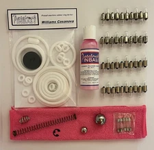 1966 Williams Casanova Pinball Machine Maintenance Tune Up Kit