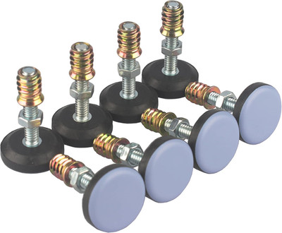 Furniture Leveler Ptfe(Teflon) Bottom(28Mm Base),Threaded Shank(1/4-20) Adjust P