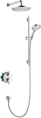 Hansgrohe 04915 Raindance S 2.5 GPM Thermostatic Shower System - Chrome