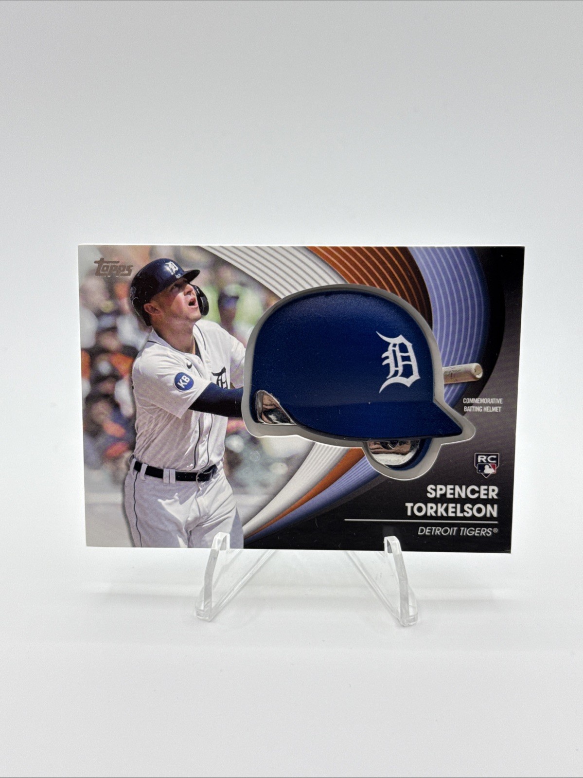 2022 Topps Update Commemorative Batting Helmet Relic SPENCER TORKELSON RC Tigers