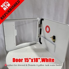 FOGATTI 15x18 inches RV Water Heater Door Replacement 6 Gal RV Water Heater Door