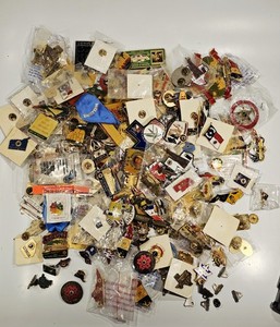 Lions Club Pins Huge Assorted Lot 100+ Vintage Rare Hard to Find