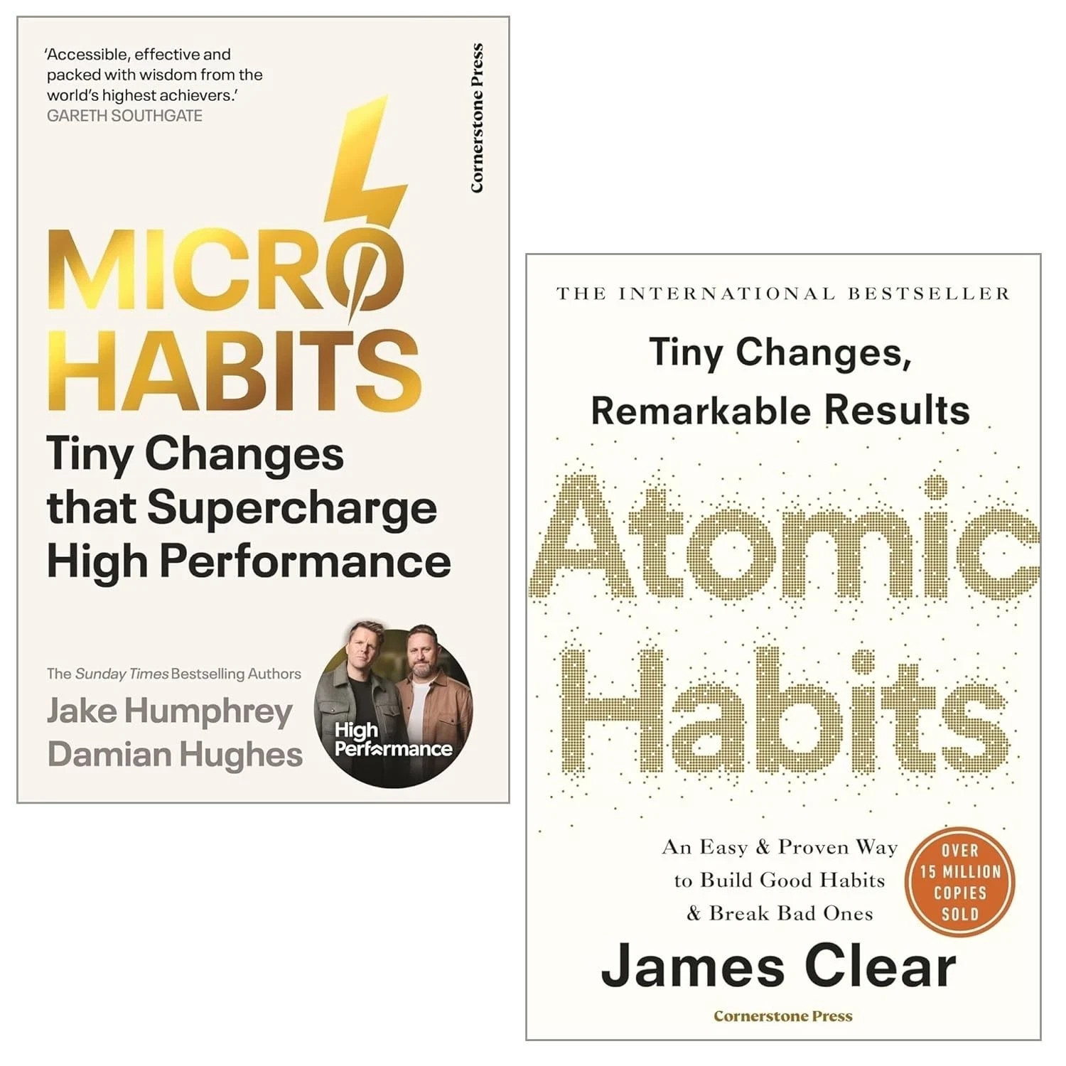 Atomic Habits By James Clear,Micro Habit by Jake Humphrey 2 Books Collection Set