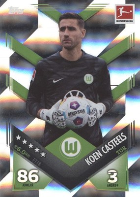 Match Attax Bundesliga  2023 2024 23/24 - FT18 - Koen Casteels - Flex-Tech