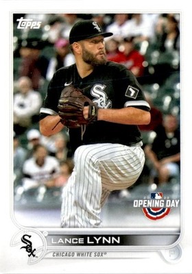 2022 Opening Day Chicago White Sox Baseball Card 