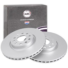 2x A.B.S. BREMSSCHEIBEN 312mm VORNE passend für AUDI A1 A3 Q2 Q3 TT CUPRA