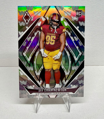 Panini Phoenix 2024 Jer'zhan Newton Team Logo /299 Rookie  Commanders