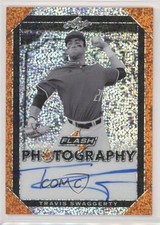 2018 Leaf Flash Photography Orange 5/10 Travis Swaggerty #FP-TS1 Auto 0rm6