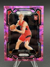 2023-24 Panini Prizm - Gradey Dick #134 Pink Ice Prizm (RC)