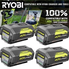 1 4PACK For Ryobi 40Volt 6.0Ah Battery High Capacity Lithium ion OP4050 OP40602