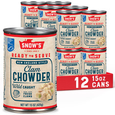 New England Clam Chowder, 1 Protein per Servi...