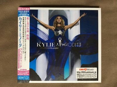 Kylie Minogue CD + DVD Set Aphrodite Experience Edition Japan Neu Selten Obi